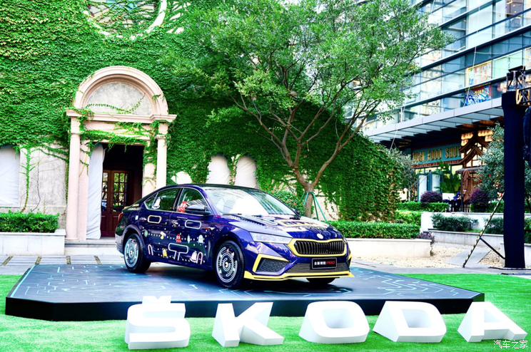 个性化十足 斯柯达明锐PRO联名款车亮相