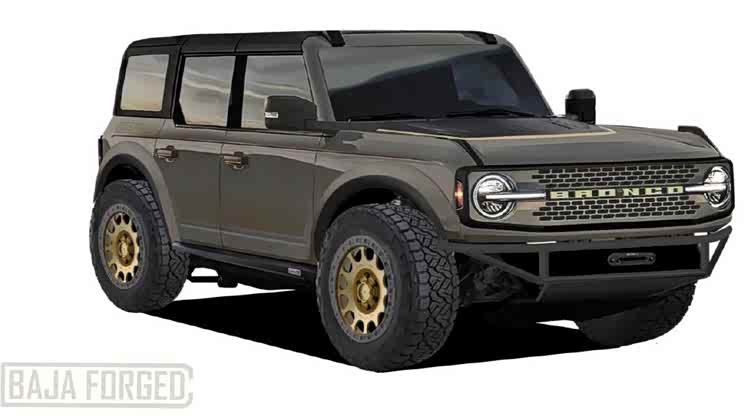 福特Bronco六款改装车将亮相SEMA改装展