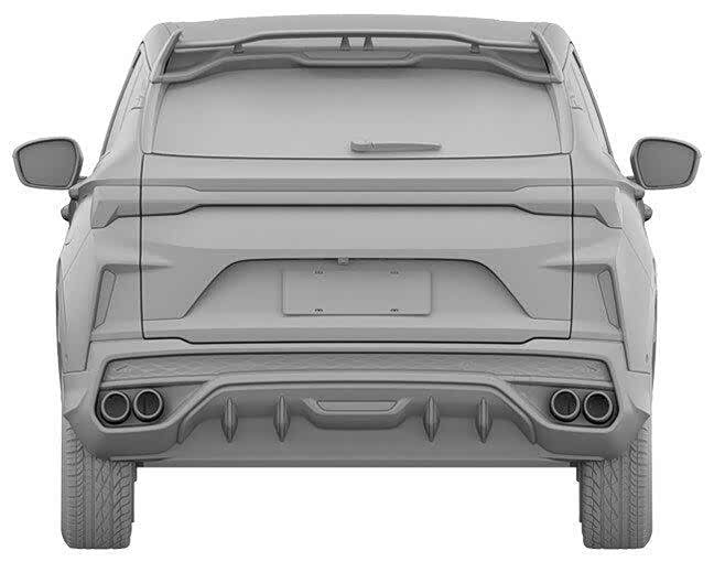 缤越X?疑似新款吉利缤越专利图曝光