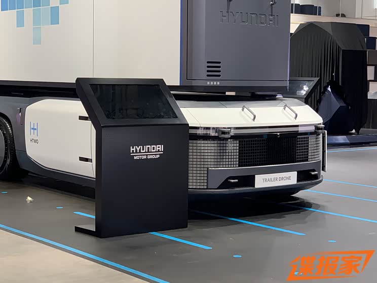 2021进博会探馆:Trailer Drone概念卡车
