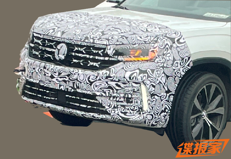 细节变化明显 新款探岳R-Line谍照曝光