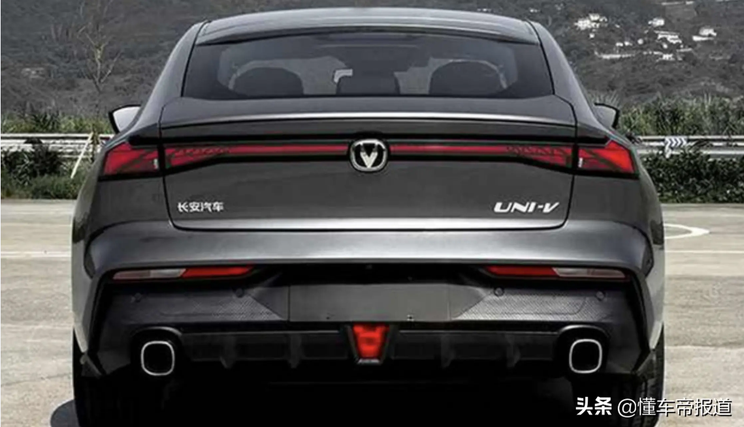 溜背式设计加持 长安UNI-V申报图曝光