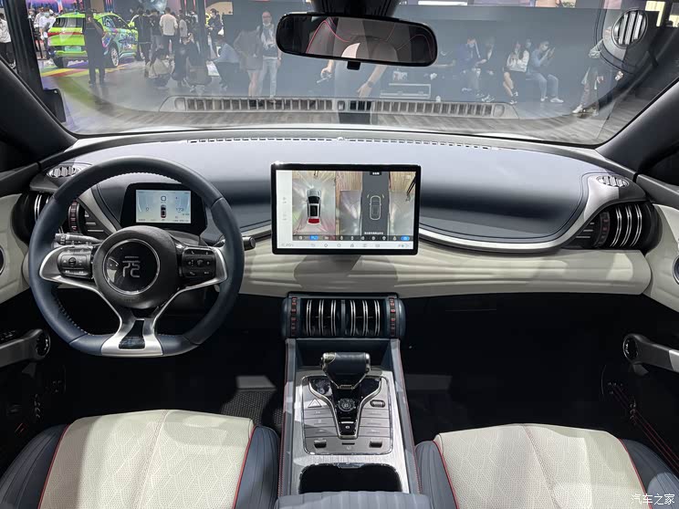 2021广州车展：比亚迪元PLUS内饰亮相
