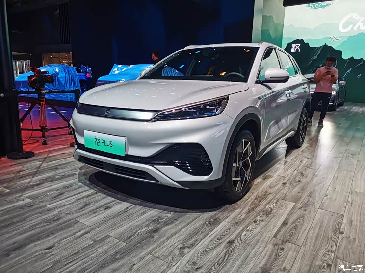 2021广州车展：比亚迪元PLUS内饰亮相