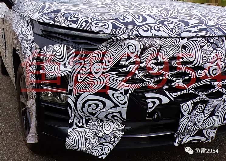 分体大灯+轿跑设计 奇瑞X-C高清谍照