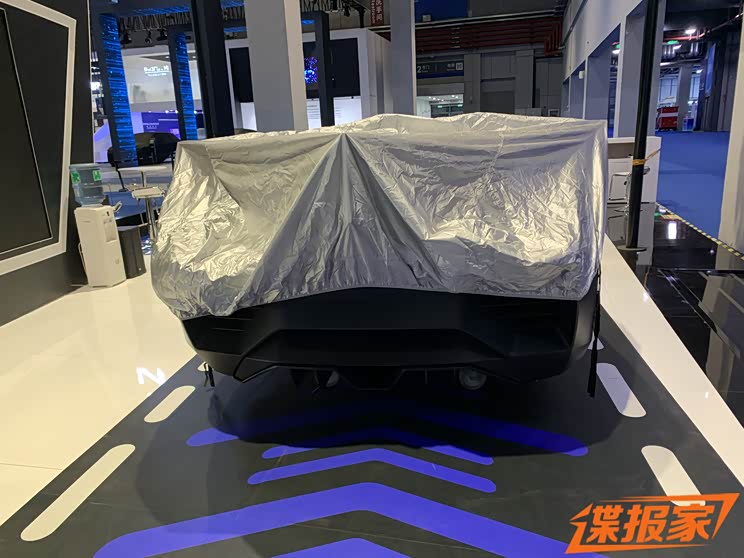 2021进博会探馆:倢冠汽车全新电动超跑