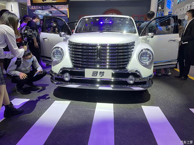 2021广州车展：WEY复古车——圆梦亮相