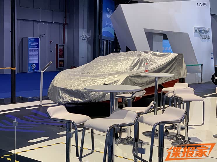 2021进博会探馆:倢冠汽车全新电动超跑