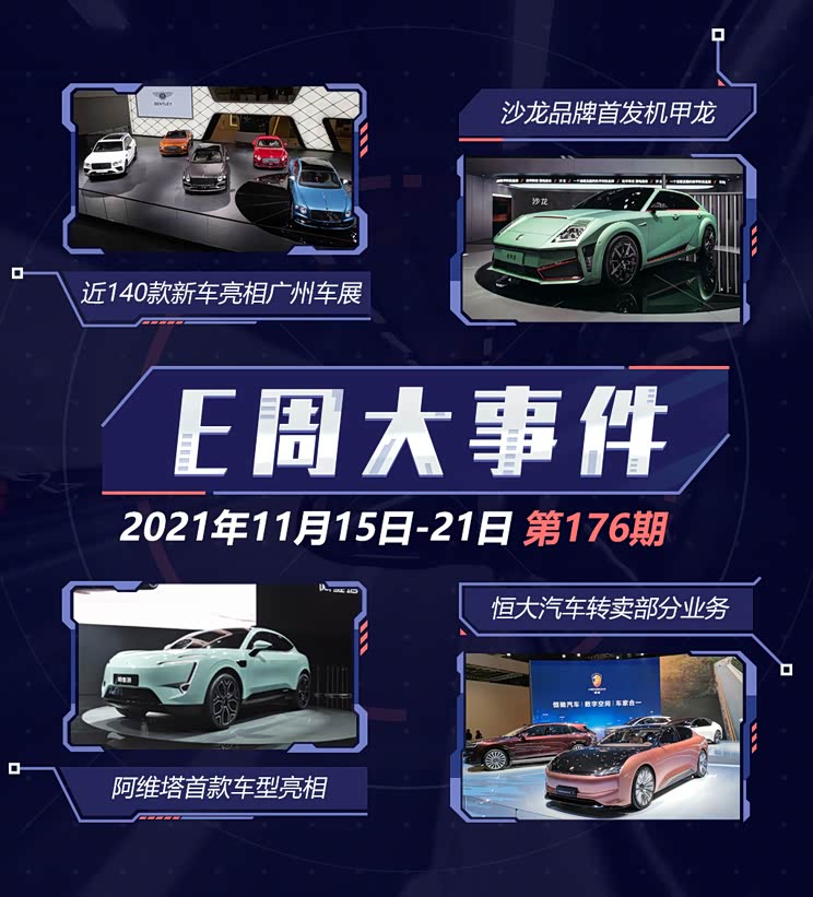 E周见| 广州车展开幕/恒大汽车甩卖业务