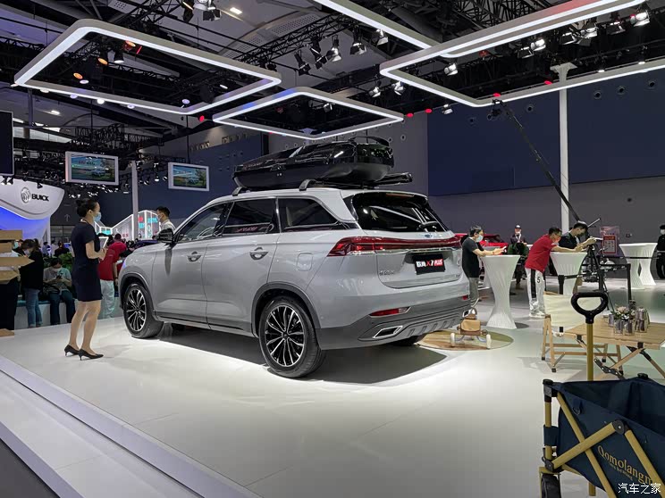 2021广州车展:欧尚X7 PLUS钓鱼/露营版