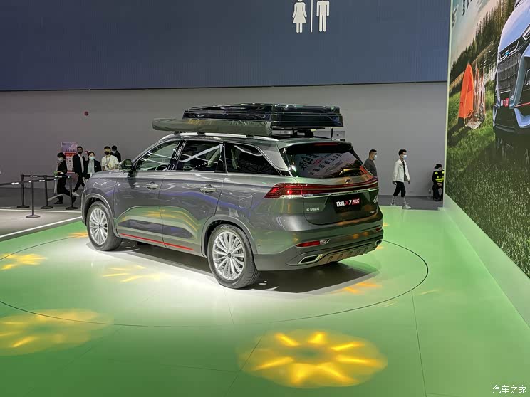 2021广州车展:欧尚X7 PLUS钓鱼/露营版