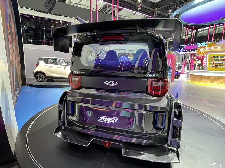 2021广州车展:奇瑞QQ冰淇淋无界X亮相