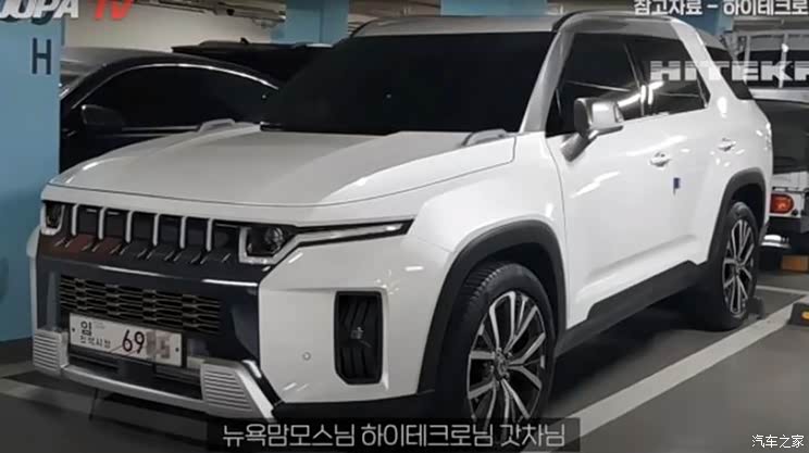 或用比亚迪电池 双龙硬朗风格SUV谍照