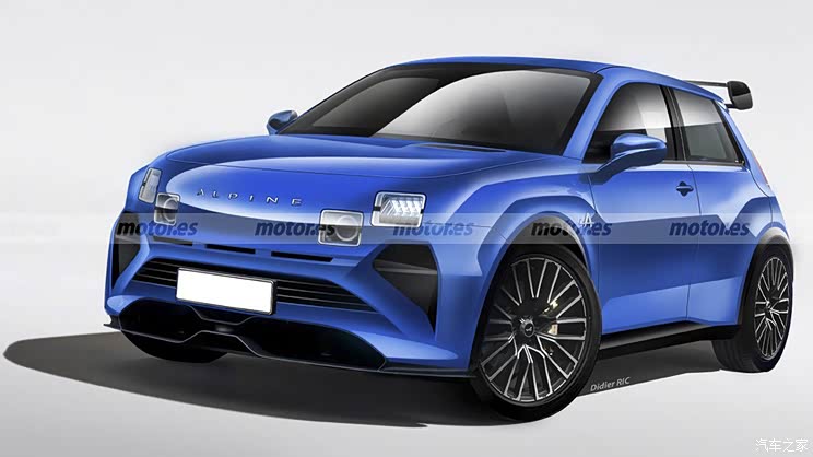 采用更运动范设计 Alpine A5假想图曝光