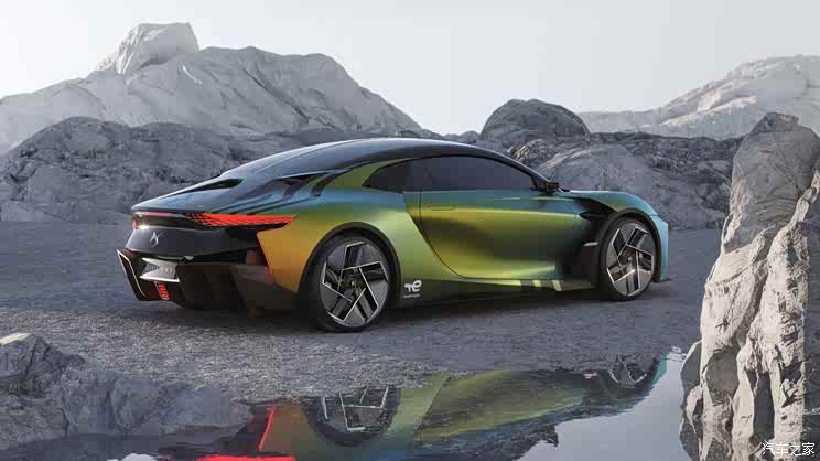 DS E-Tense Performance概念车官图发布