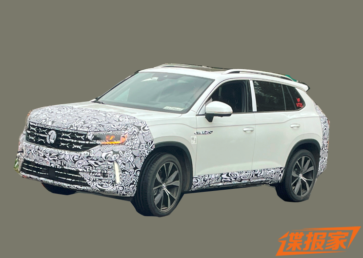 细节变化明显 新款探岳R-Line谍照曝光