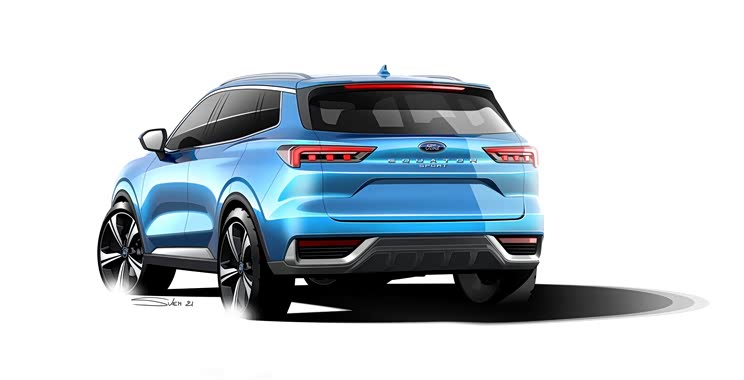 将于1月10日预售 福特领睿设计草图曝光