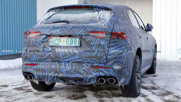 玛莎拉蒂Grecale最新高清内饰谍照曝光