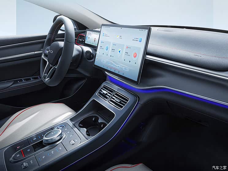 推4种颜色 比亚迪驱逐舰05内饰官图发布