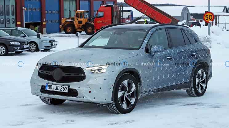 外观变化不小 新一代奔驰GLC谍照曝光