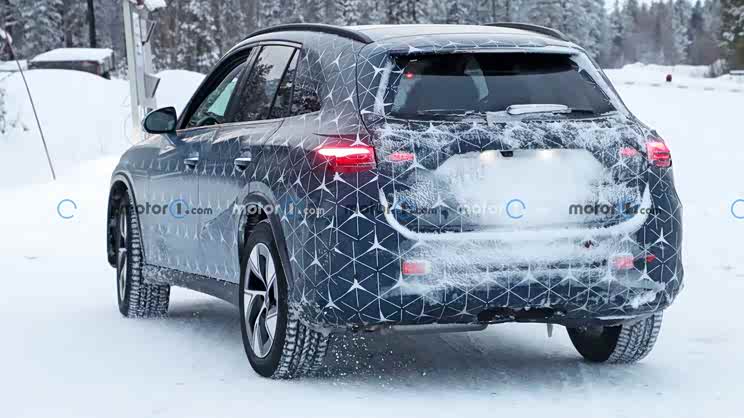 外观变化不小 新一代奔驰GLC谍照曝光