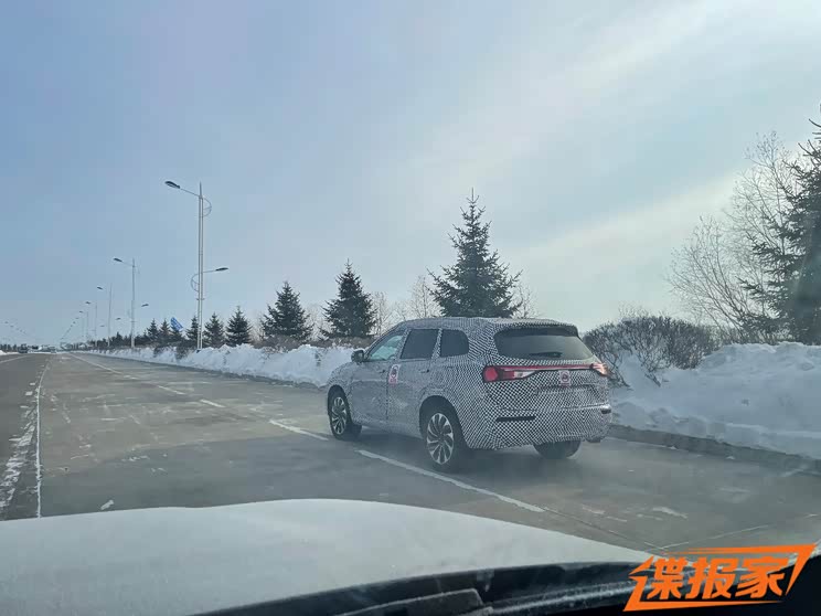 或采用增程式动力 疑似问界M7谍照曝光