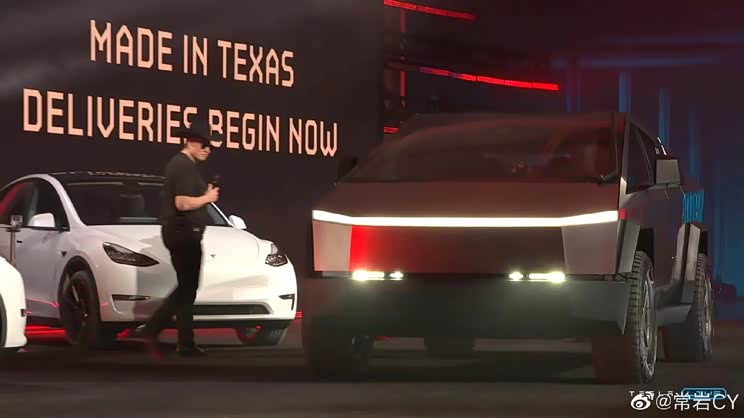 2023年投产 量产特斯拉Cybertruck发布