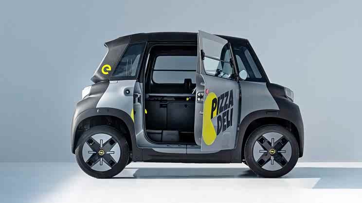 卖萌的货运车 欧宝Rocks-e Kargo官图