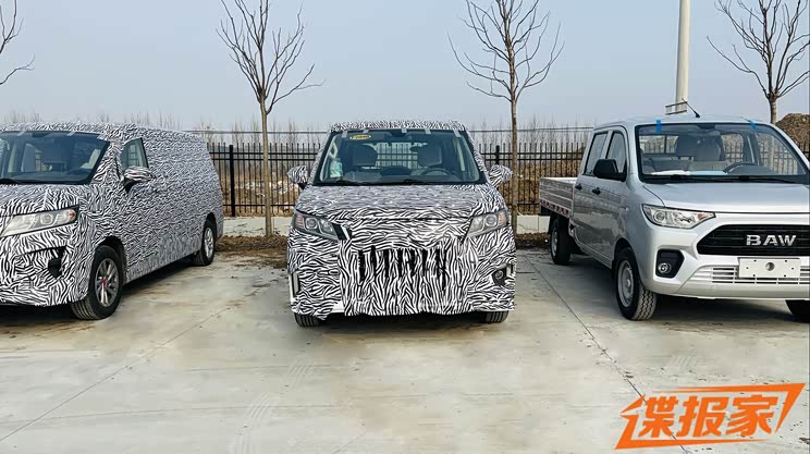 北汽制造出品 全新MPV车型谍照曝光