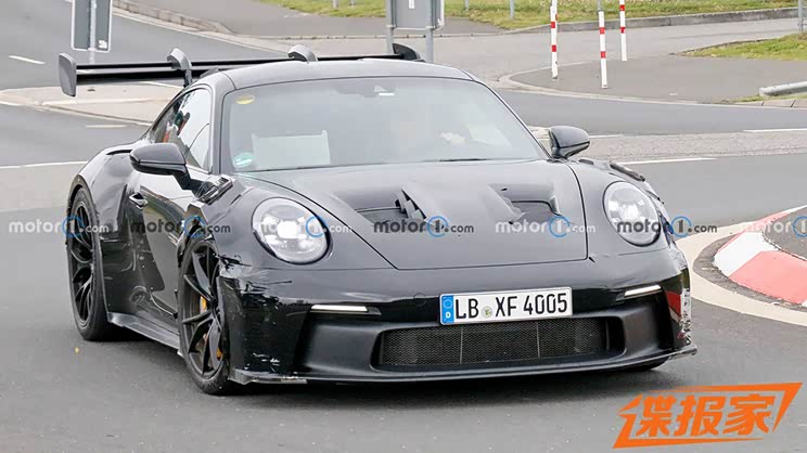 有主动空力套件? 保时捷911 GT3 RS谍照