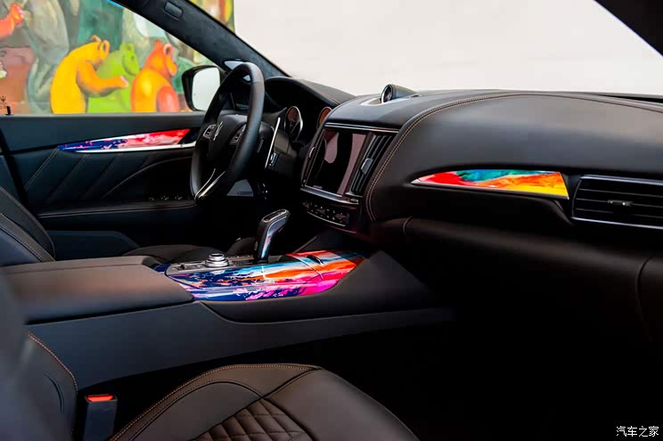 艺术家联名 玛莎拉蒂发布Levante定制版