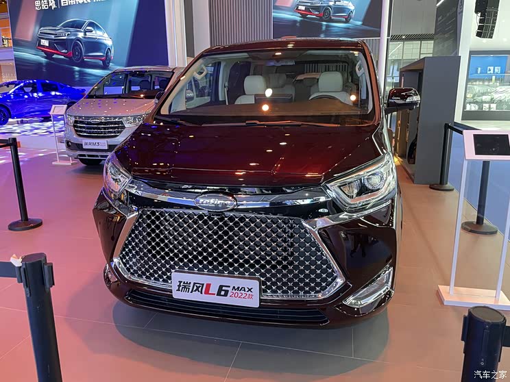 2021成都车展:2022款瑞风L6 MAX首发