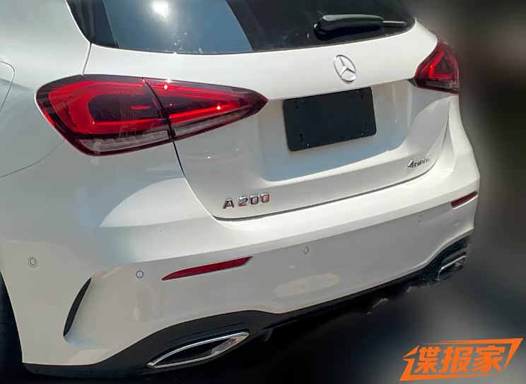 有望年内亮相 新款奔驰A级两厢谍照曝光