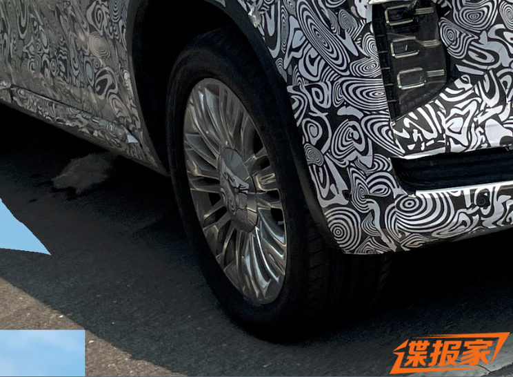 最新旗舰级SUV 红旗LS7实车谍照曝光