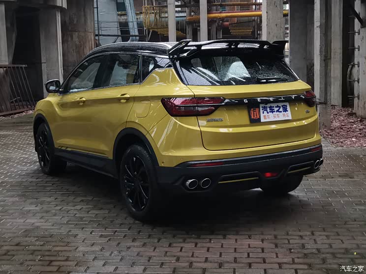 外观更有活力 新款吉利缤越实车亮相