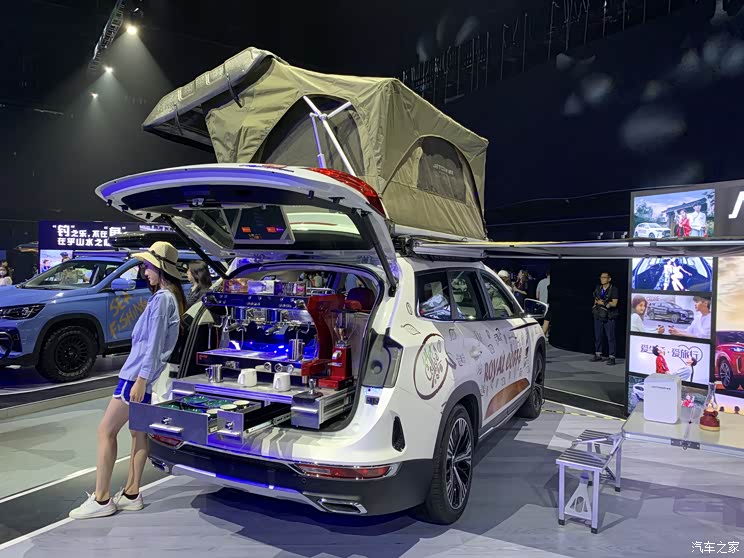 针对不同场景 捷途四款出行改装车亮相