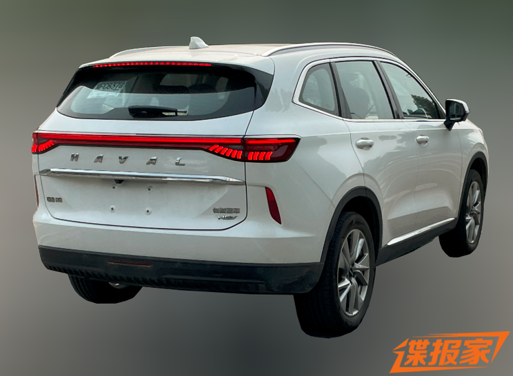 以节能减耗为目标 哈弗H6 HEV外观曝光