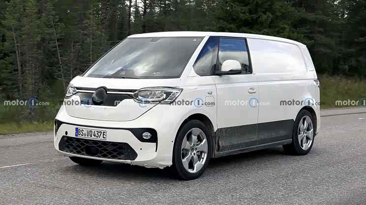 延续经典复古造型 大众ID.BUZZ谍照