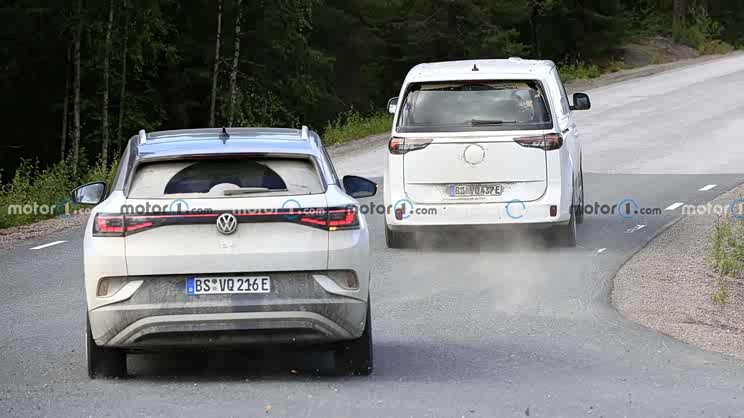 延续经典复古造型 大众ID.BUZZ谍照