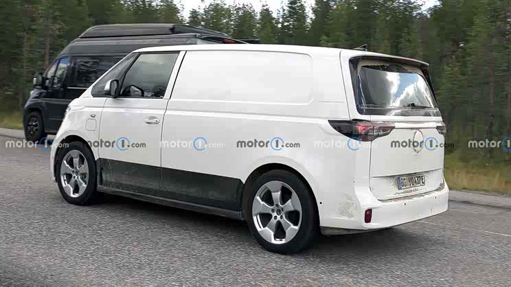 延续经典复古造型 大众ID.BUZZ谍照