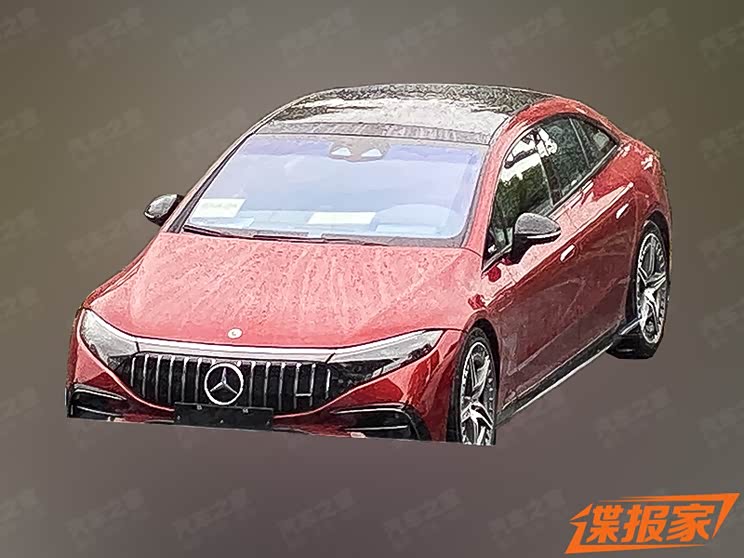 AMG EQS 53 4MATIC+谍照国内首次曝光
