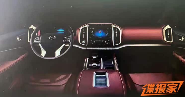 第四季度上市 中兴G9内饰设计方案曝光