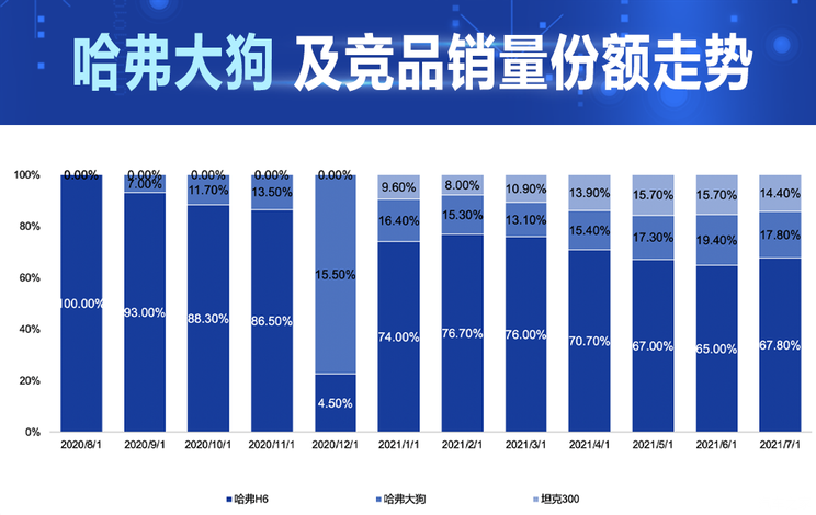 AI看市场|数据解读哈弗大狗产品竞争力