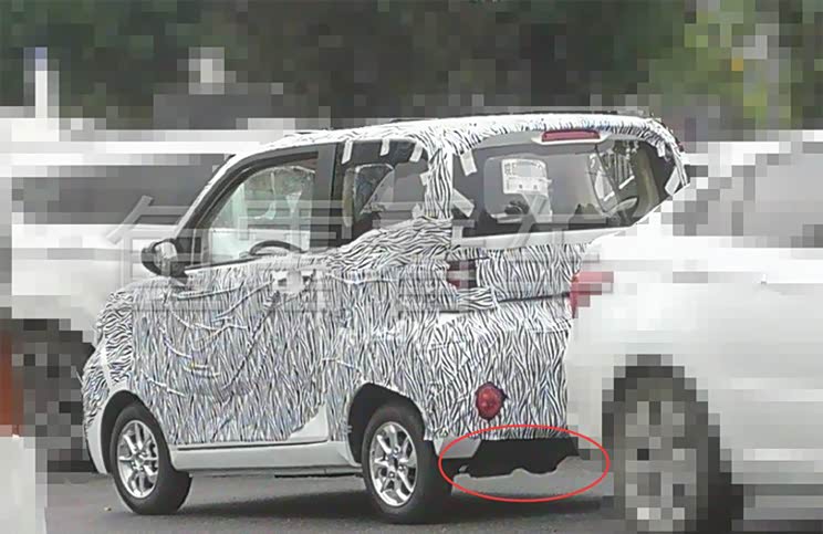 萌萌小方盒? 曝奇瑞QQ冰淇淋路试谍照