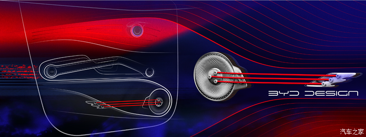 律动理念 曝比亚迪元PLUS内饰效果图