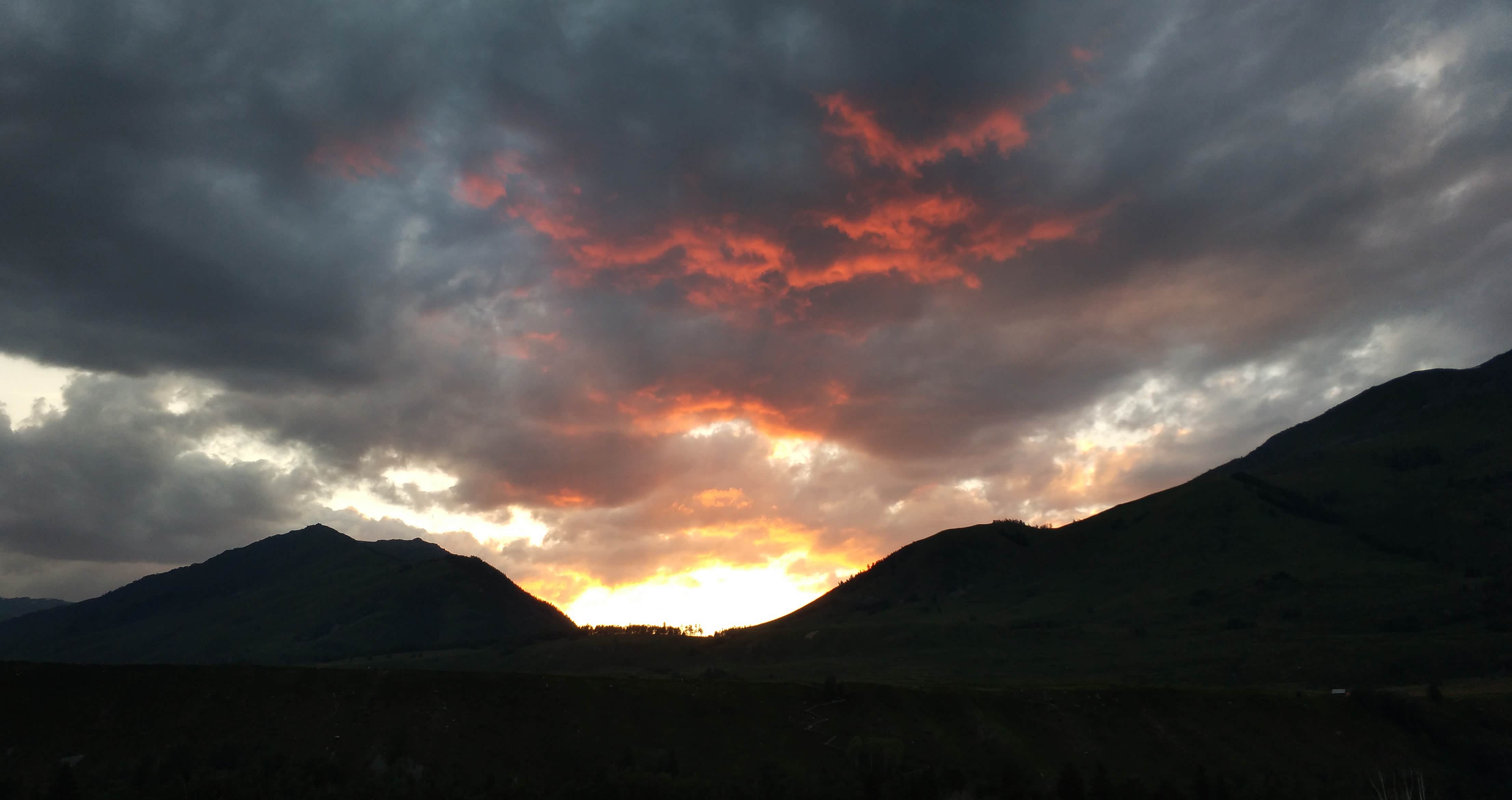 火烧云，非常的壮观