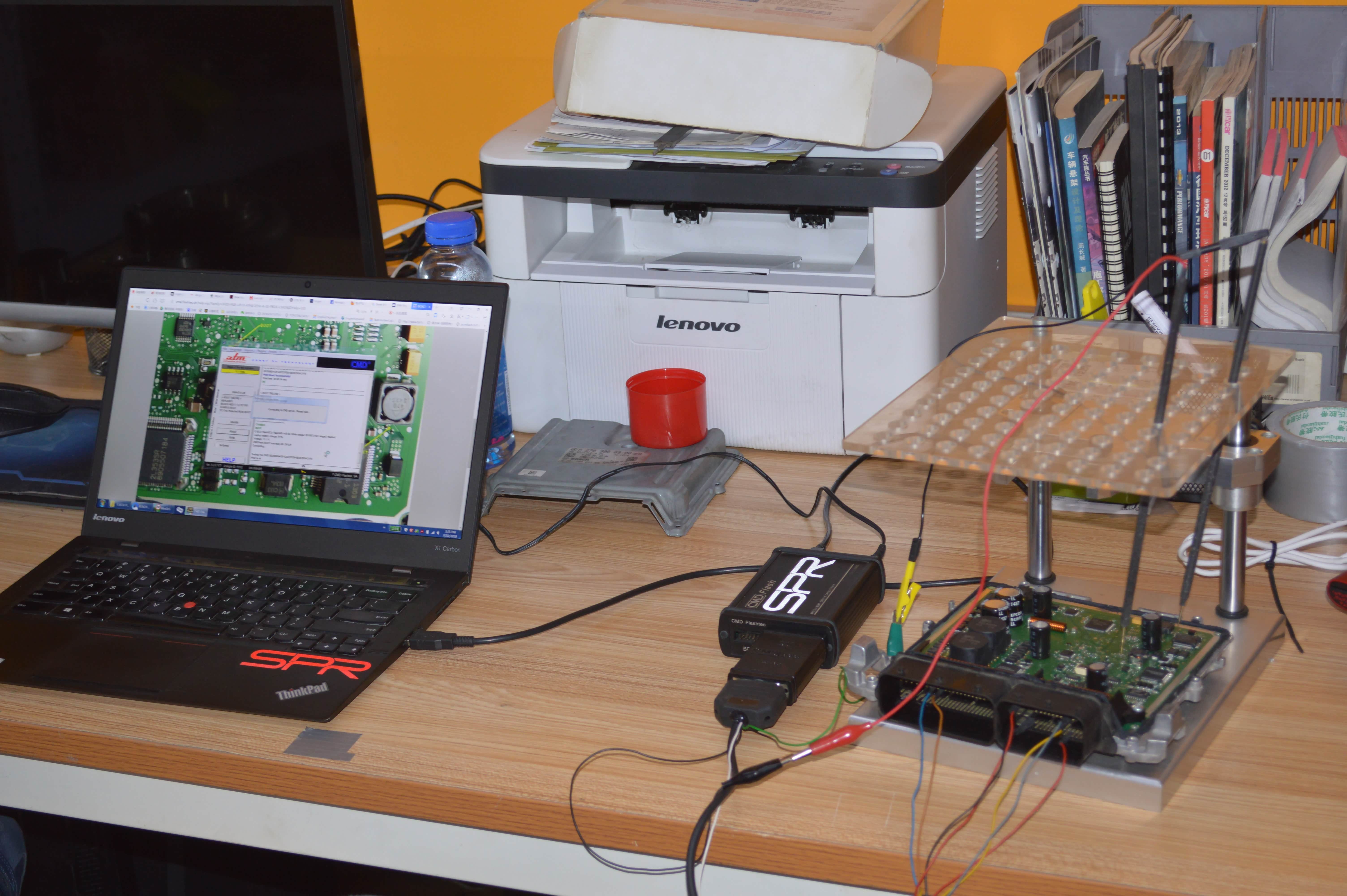 ＳＰＲ在进行开板刷写ＡＴＭ程序