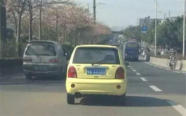 【文章】从奇瑞qq到千万法拉利,广东车牌:粤a3333g的!