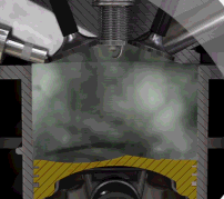 火花塞点火在活塞达到上止点之前