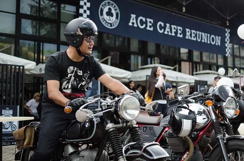 重拾英伦老腔调北京caferacer复古摩托车聚会